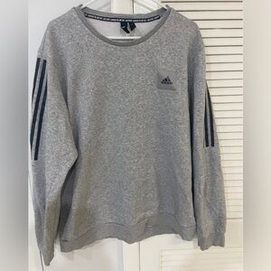 Adidas Heather Gray Crewneck